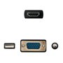 Nanocable 10.15.4350 câble vidéo et adaptateur 1,8 m HDMI Type A (Standard) VGA (D-Sub) + 3.5mm + USB Type-A