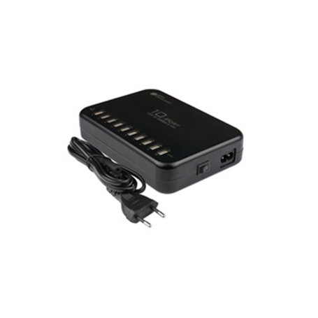 Alcasa PCA-D002S chargeur d'appareils mobiles Universel Noir Secteur Intérieure