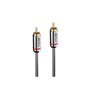 Lindy 35340 câble audio 2 m RCA Anthracite