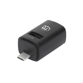 Manhattan 180993 hub & concentrateur USB 3.2 Gen 1 (3.1 Gen 1) Type-C 5000 Mbit/s Noir