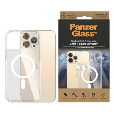 PanzerGlass HardCase Apple iPhone 13 Pro Max s MagSa coque de protection pour téléphones portables Housse Transparent