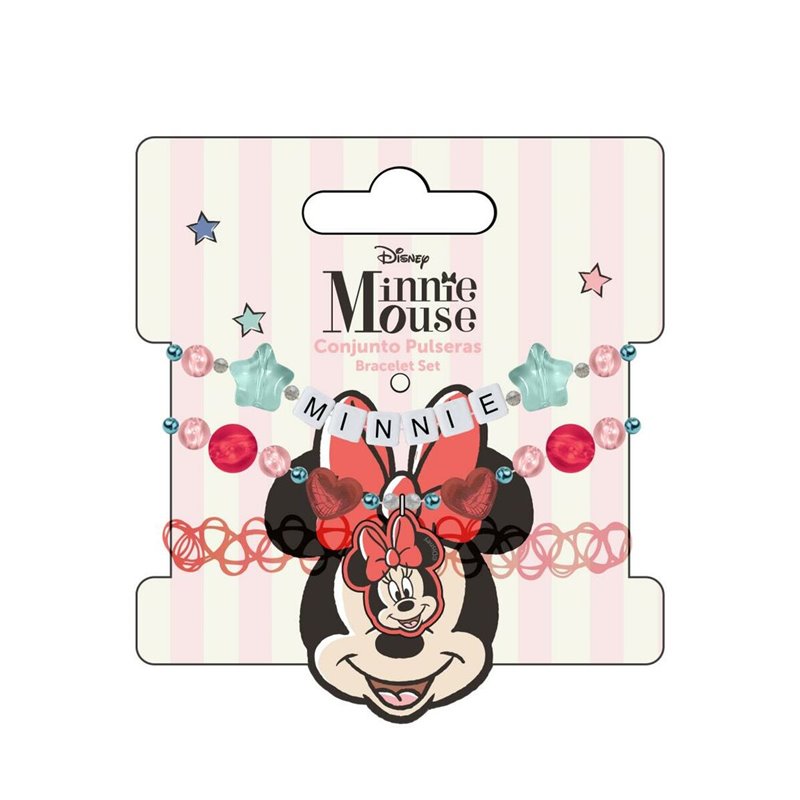 Bracelet Fille Minnie Mouse Rose