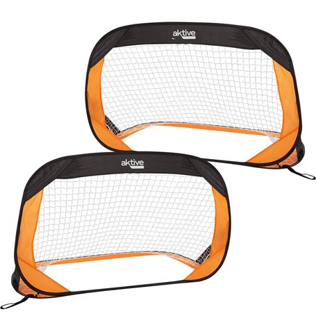 Cage à Foot Colorbaby 2 Unités Formation 120 x 80 x 80 cm