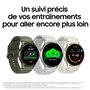 Samsung Galaxy Watch7 3,3 cm (1.3") AMOLED 40 mm Numérique 432 x 432 pixels Écran tactile 4G Vert Wifi GPS (satellite)