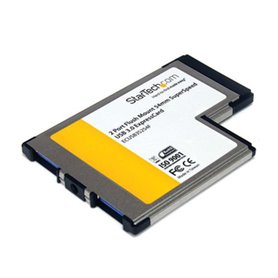 StarTech.com Carte adaptateur ExpressCard/54 vers 2 ports USB 3.0 avec support UASP