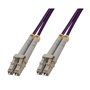 MCL FJOM4/LCLC-3M câble de fibre optique LC Violet