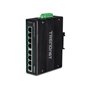 Trendnet TI-PG80B commutateur réseau Gigabit Ethernet (10/100/1000) Connexion Ethernet