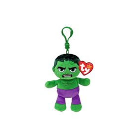 Porte clé peluche - Hulk vert