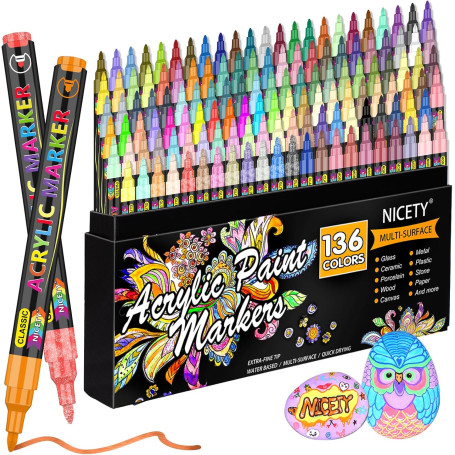 NICETY 136 Feutre Acrylique Peinture stylo 84,40 €