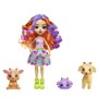 Enchantimals-Famille de Golita Chevre-Poupée et 3 figurines chevres HXC00