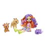 Enchantimals-Famille de Golita Chevre-Poupée et 3 figurines chevres HXC00