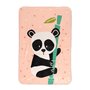 Couverture HappyFriday Moshi Moshi Panda Garden Multicouleur Microfibre 110 x 140 cm