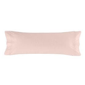 Taie d'oreiller HappyFriday BASIC Rose clair 45 x 110 cm