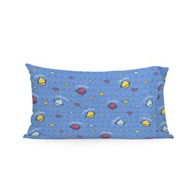 Taie d'oreiller HappyFriday Le Petit Prince Navire Multicouleur 50 x 75 cm
