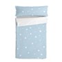 Housse de couette non rembourrée HappyFriday Basic Kids Little star Bleu 105 x 200 cm