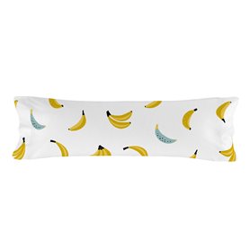 Taie d'oreiller HappyFriday Aware Sweet banana Multicouleur 45 x 125 cm