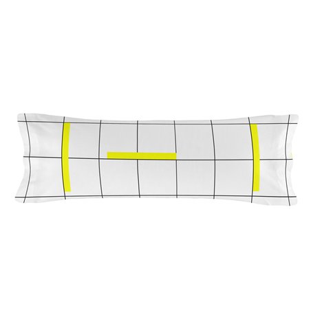 Taie d'oreiller HappyFriday Blanc Firefly Multicouleur 45 x 155 cm