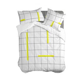 Housse de Couette HappyFriday Blanc Firefly  Multicouleur 155 x 220 cm