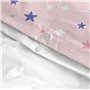 Parure de couette HappyFriday Mini Sky stars Multicouleur Lit de bébé 2 Pièces