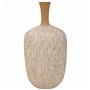 Vase Alexandra House Living Blanc Doré Polyrésine 21 x 41 x 21 cm