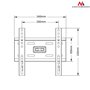 Support de table d'écran MacLean MC-777 13" 42"