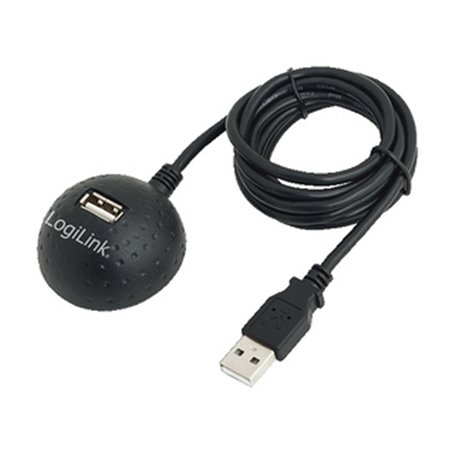 LogiLink CU0013B câble USB Noir