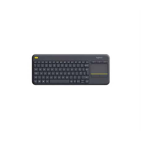 Logitech Wireless Touch Keyboard K400 Plus Clavier HTPC pour PC connecté aux télévisions