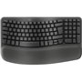 Logitech Wave Keys clavier Bureau RF sans fil + Bluetooth AZERTY Français Graphite