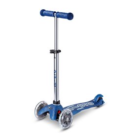 Trottinette Micro Mobility à trois roues Bleu Glitter LED MMD219