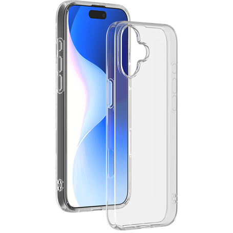 Coque iPhone 16 Souple Transparente Bigben