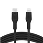Câble Lightning Belkin BPB012BTGY Noir 3 m