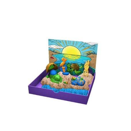 Coffret plage aux tortues 396 g kinetic sand
