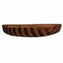 Plateau Alexandra House Living Marron Bambou 45 x 8 x 45 cm