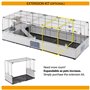 Cage Ferplast Modular 1 Métal Plastique recyclé