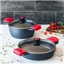 Casserole avec Couvercle en Verre BRA S0423851