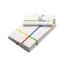 Jeu de draps Benetton Rainbow Lit 1 persone 3 Pièces
