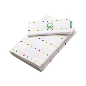 Jeu de draps Benetton RAINBOW 4 Pièces