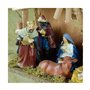 Crèche de Noël Métal