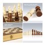 Jeu d'Échecs Colorbaby 33 Pièces (30 x 30 cm)