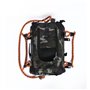 Sac de transport - M PETS - REMIX 2 en 1 Camouflage & Orange - 41 x 28 x 28 cm - Pliable - Léger - Ceinture baudrier