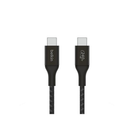 Belkin CAB015bt2MBK câble USB 2 m USB 2.0 USB C Noir