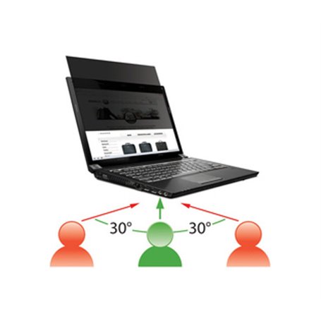 Mobilis 016226 filtre anti-reflets pour écran et filtre de confidentialité Filtre de confidentialité sans bords pour ordinateur