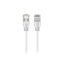 Ubiquiti UACC-Cable-Patch-EL-0.3M-W câble de réseau Translucide