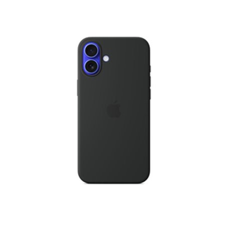 Apple Coque en silicone avec MagSafe pour iPhone 16 Plus - Noir
