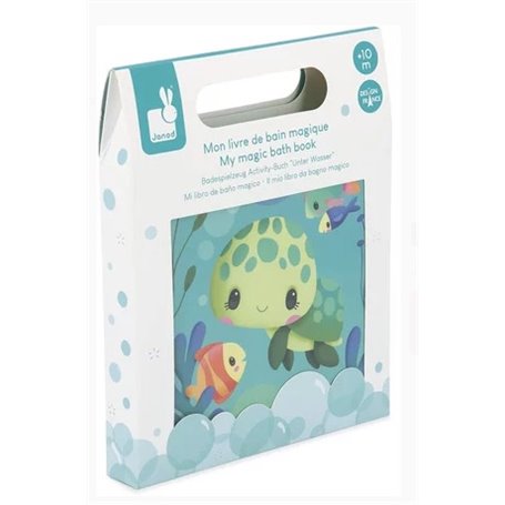 La vie magique des tortues - livre pour le bain