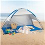 Tente de Plage Aktive Polyester 220 x 115 x 120 cm