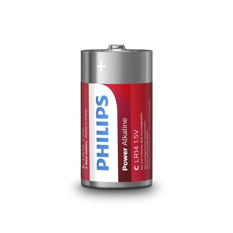 Philips Power Alkaline Batterie LR14P2B/10