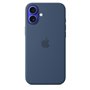 APPLE iPhone 16 Plus - Coque en silicone avec MagSafe - Denim