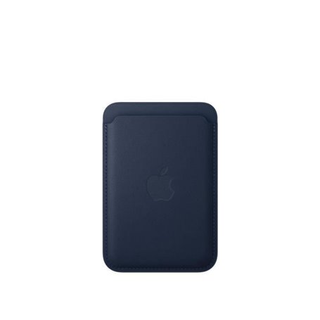 APPLE iPhone - Portefeuille FineWoven avec MagSafe - Deep Blue