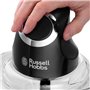 Mini Hachoir - RUSSELL HOBBS - Desire 24662-56 - 200 W - Bol en verre 1 L - Lames inox - Noir mat